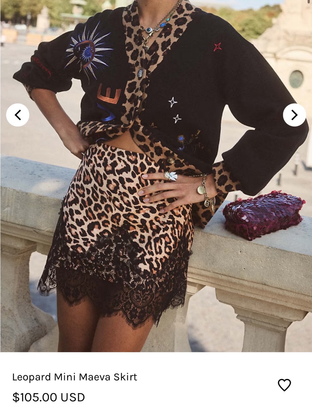 Never Fully Dressed Leopard Mini Skirt